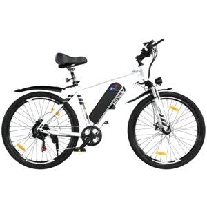 Aurora BK15 Electric Mountain Bike with 250W motor, 36V battery, and full suspension for smooth rides.