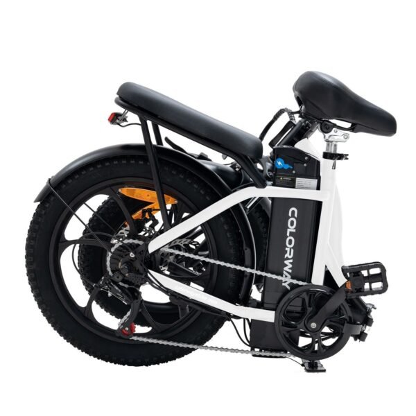 Colorway BK6S folding e-bike with pannier bag - Image 5