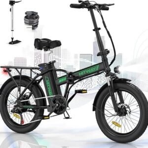 HITWAY BK11 Electric Bike – Folding Electric Bicycle for City Commuting with 250W Motor and 36V Battery