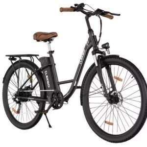 Elekgo EG31 Electric Bike - 28x2.0 Tyres, 250W Motor, 36V 12Ah Battery, and 35-90km Range - Perfect for UK Urban Commutes and Adventures.