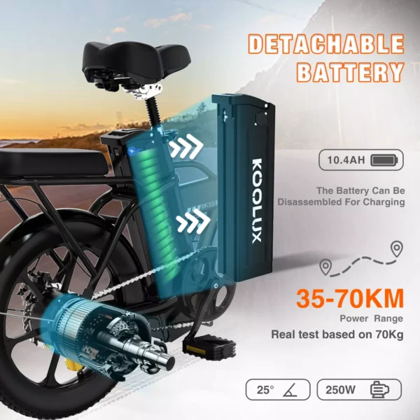 HITWAY BK5 250W FOLDING ELECTRIC BIKE - Image 18