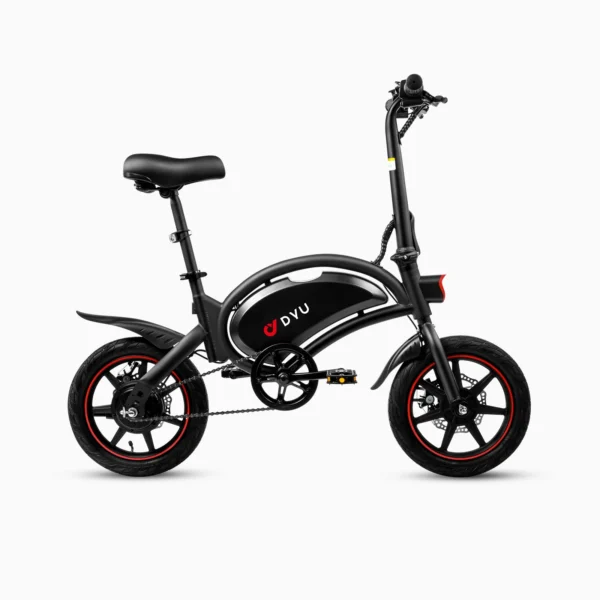 DYU Folding Electric Bike, 14 inch Portable E-bike